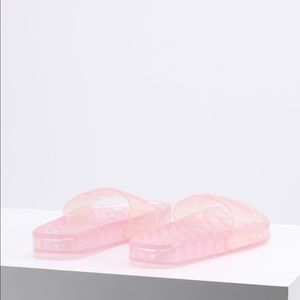 Light Pink See-Through Slides